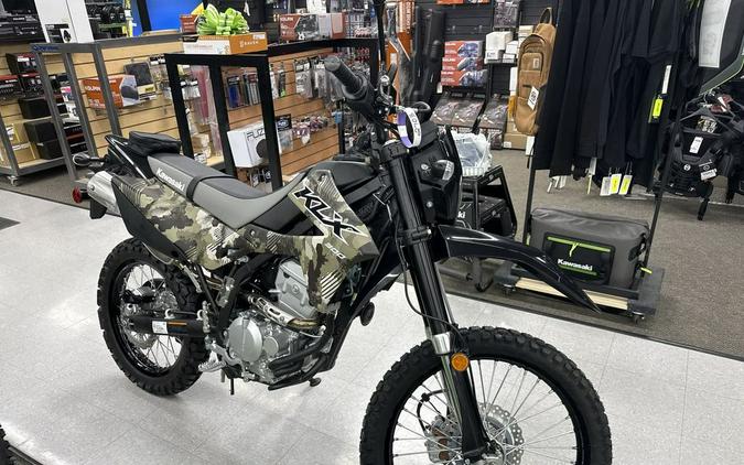 2026 Kawasaki KLX®300 Cypher Camo Beige
