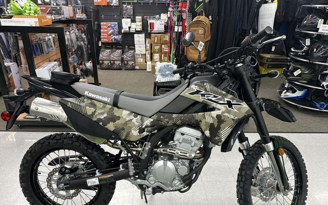 2026 Kawasaki KLX®300 Cypher Camo Beige