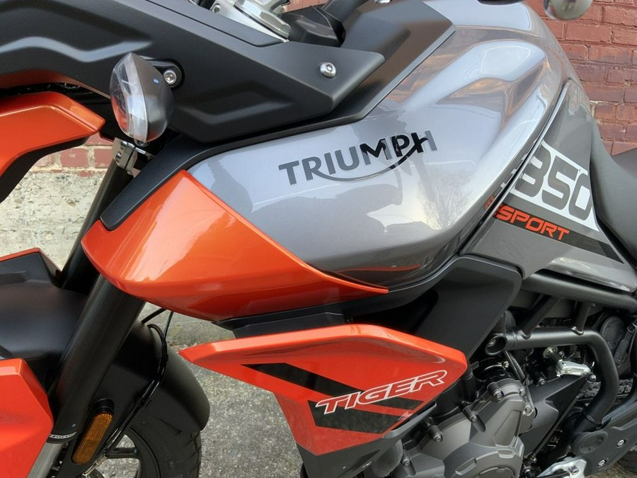 2023 Triumph Tiger 850 Sport Graphite/Baja Orange