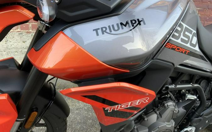 2023 Triumph Tiger 850 Sport Graphite/Baja Orange