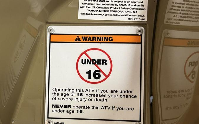 2026 Yamaha Kodiak 450 EPS Fall Beige w/ Realtree Edge