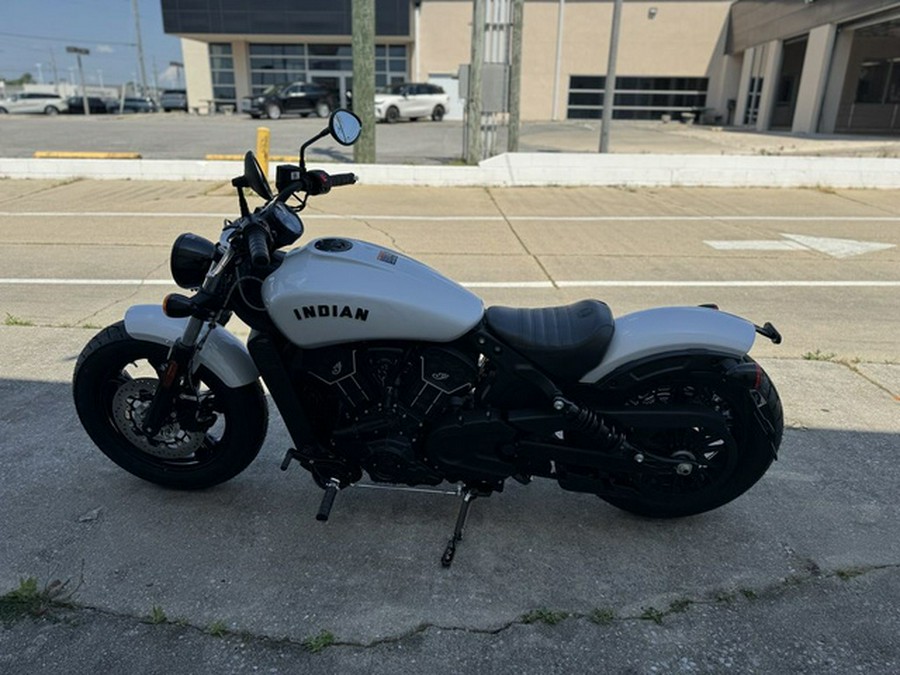 2024 Indian Scout Bobber Sixty ABS Ghost White Metallic