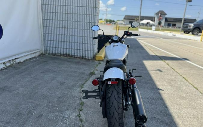 2024 Indian Scout Bobber Sixty ABS Ghost White Metallic