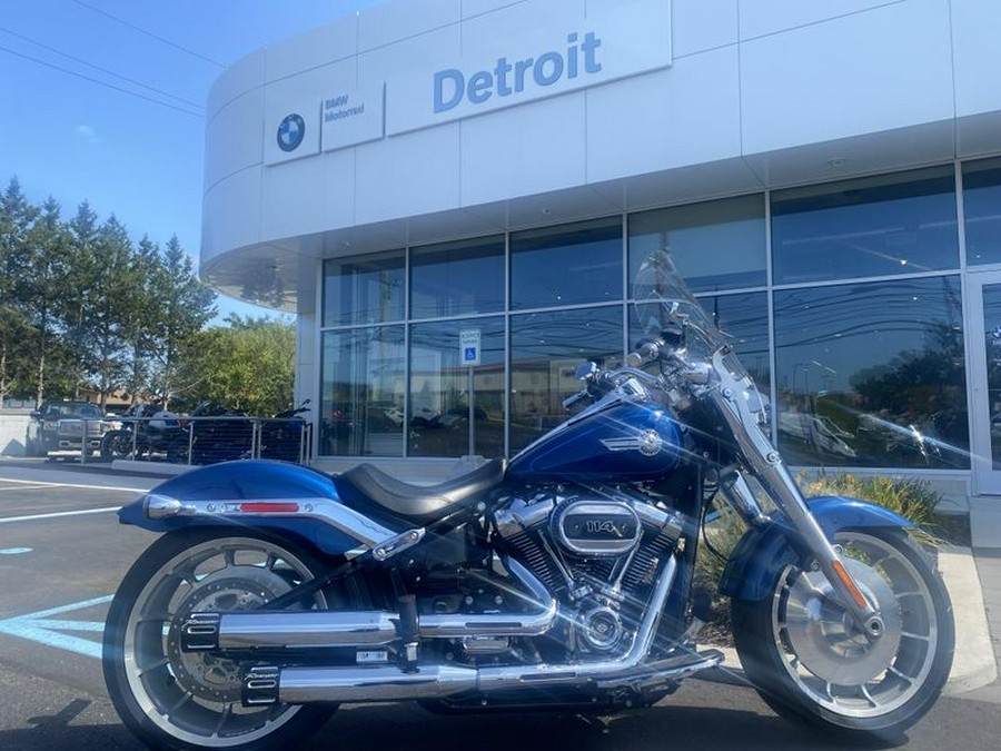 Used 2022 HARLEY FLFBS FAT BOY 114