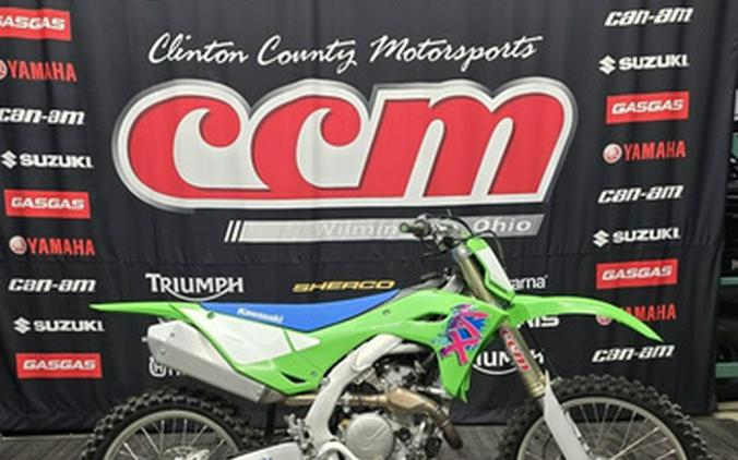 2024 Kawasaki KX 450 50th Anniversary Edition