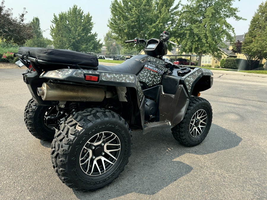 2019 Suzuki KingQuad 750AXi Power Steering SE