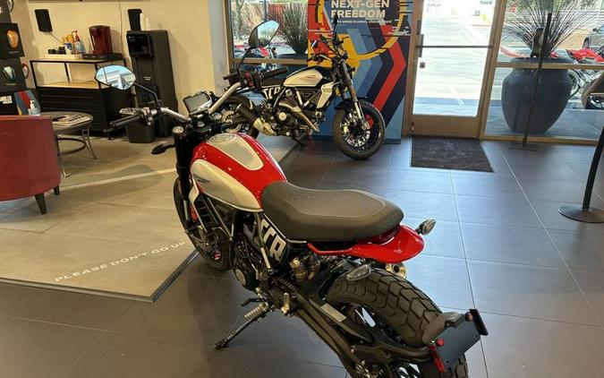 2025 Ducati Scrambler Icon Ducati Red