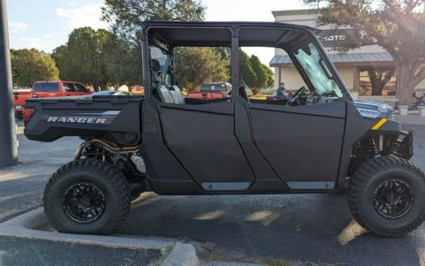 New 2023 POLARIS RANGER CREW 1000 PREMIUM SPRINGFIELD BLUE