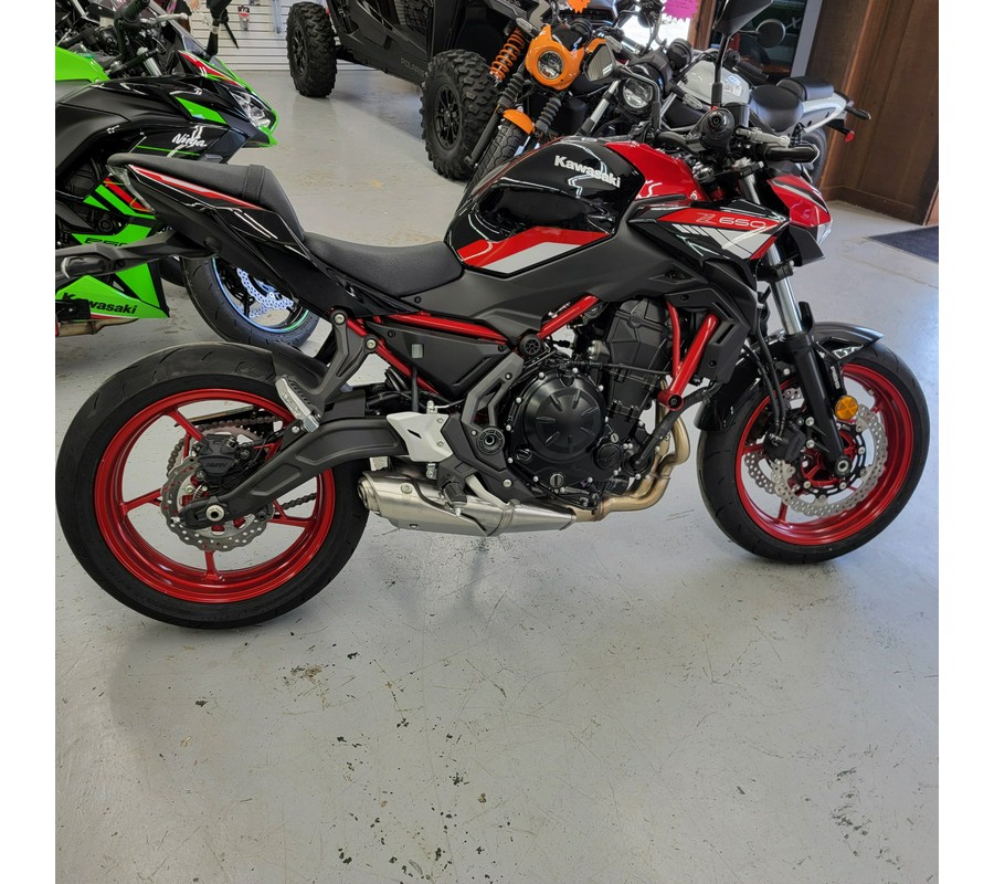 2024 Kawasaki Z650 ABS