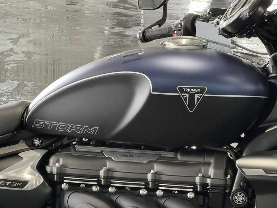 2025 Triumph Rocket 3 Storm R Sapphire Black/Granite