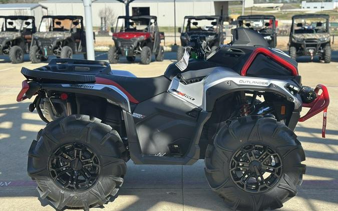 2025 Can-Am Outlander X mr 1000R Hyper Silver & Legion Red 1000R