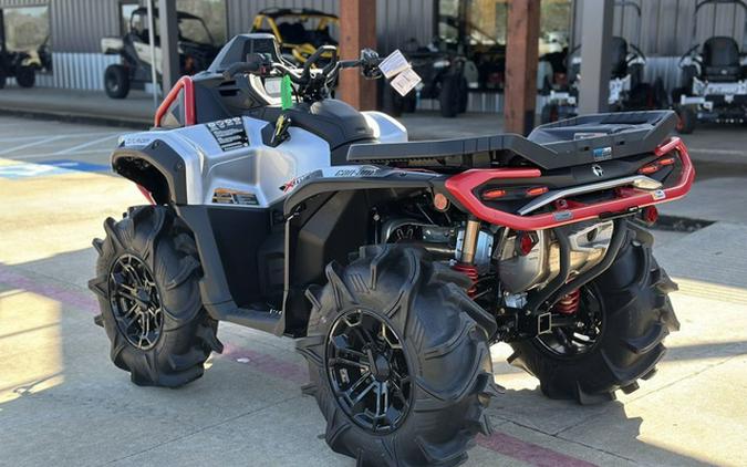 2025 Can-Am Outlander X mr 1000R Hyper Silver & Legion Red 1000R