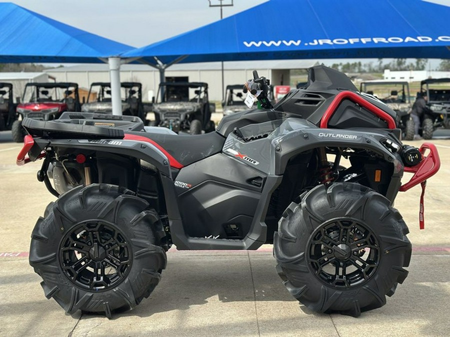 2025 Can-Am Outlander X mr 1000R Granite Grey & Legion Red 1000R