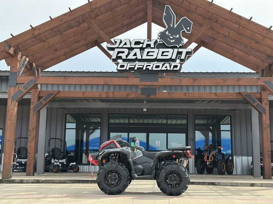 2025 Can-Am Outlander X mr 1000R Granite Grey & Legion Red 1000R