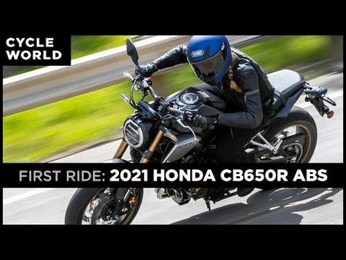 2021 Honda CB650R ABS First Ride Review