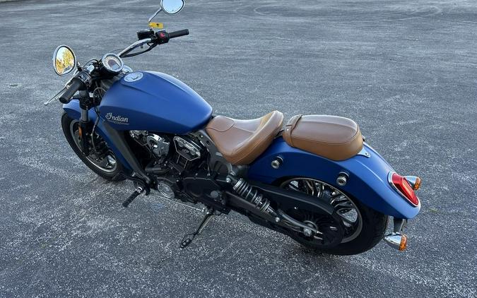 2018 Indian Motorcycle® Scout® Icon ABS Brilliant Blue Smoke