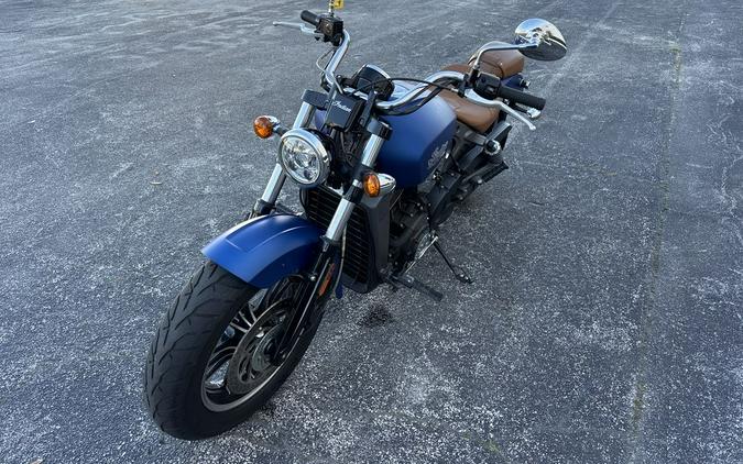 2018 Indian Motorcycle® Scout® Icon ABS Brilliant Blue Smoke