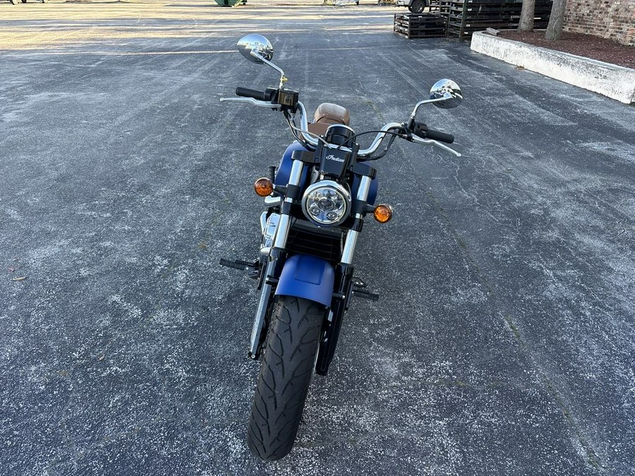 2018 Indian Motorcycle® Scout® Icon ABS Brilliant Blue Smoke