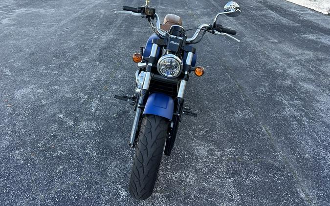 2018 Indian Motorcycle® Scout® Icon ABS Brilliant Blue Smoke