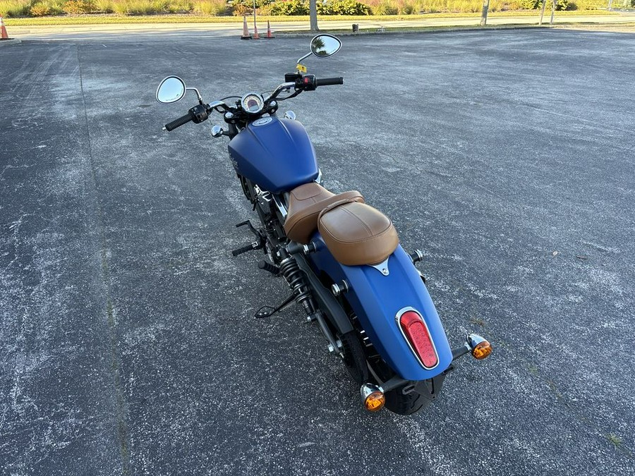 2018 Indian Motorcycle® Scout® Icon ABS Brilliant Blue Smoke