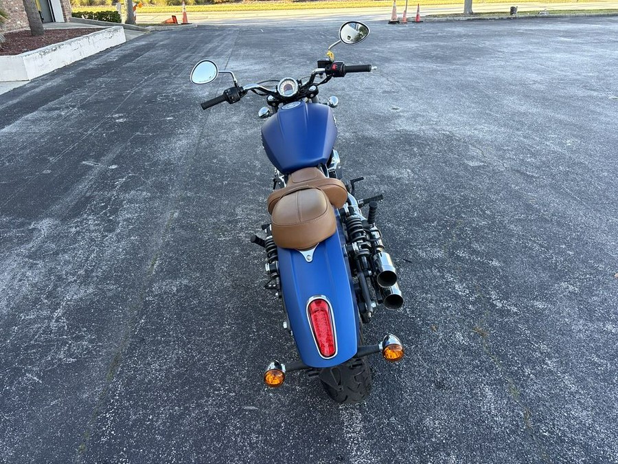 2018 Indian Motorcycle® Scout® Icon ABS Brilliant Blue Smoke