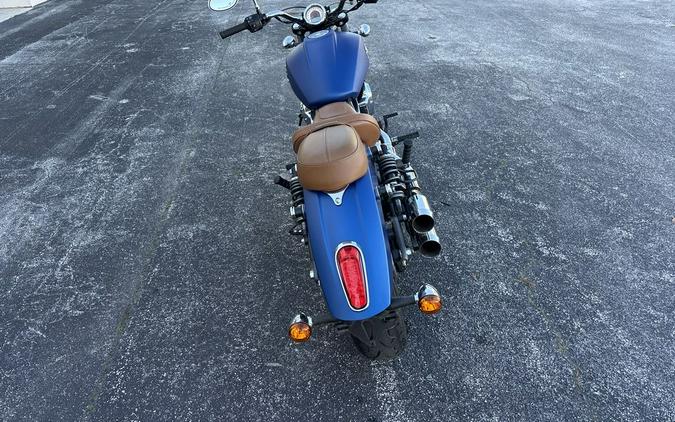 2018 Indian Motorcycle® Scout® Icon ABS Brilliant Blue Smoke