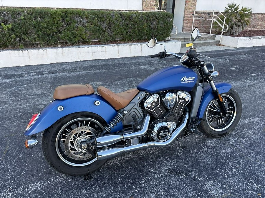 2018 Indian Motorcycle® Scout® Icon ABS Brilliant Blue Smoke