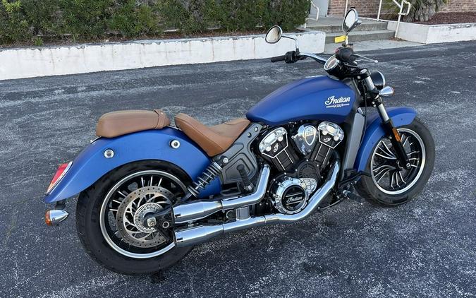 2018 Indian Motorcycle® Scout® Icon ABS Brilliant Blue Smoke
