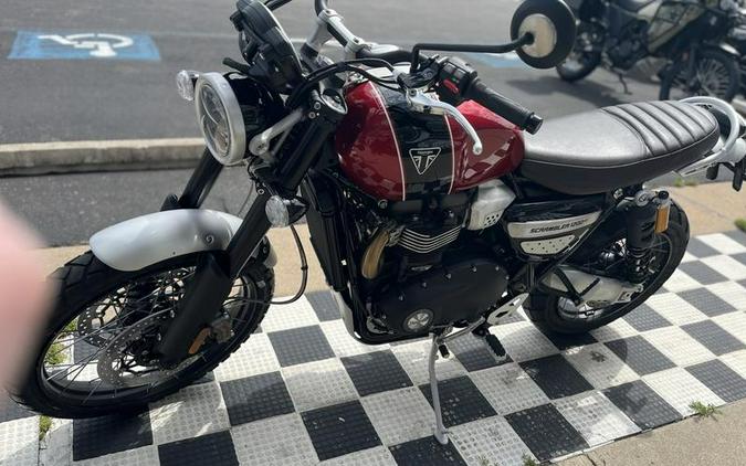 2023 Triumph Scrambler 1200 XC Carnival Red / Jet Black