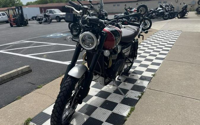 2023 Triumph Scrambler 1200 XC Carnival Red / Jet Black