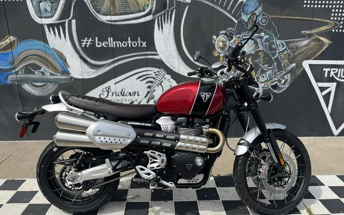 2023 Triumph Scrambler 1200 XC Carnival Red / Jet Black