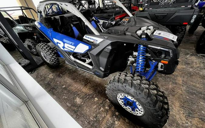 2022 Can-Am® Maverick X3 X rs Turbo RR Intense Blue / Carbon Black / Chalk Grey