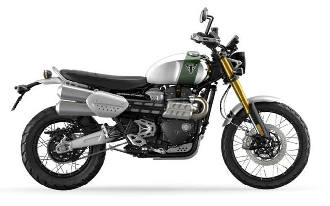 2023 Triumph Scrambler 1200 XE Chrome Edition Brooklands Green