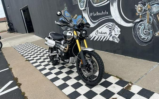 2023 Triumph Scrambler 1200 XE Chrome Edition Brooklands Green