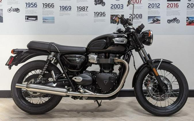 2024 Triumph Bonneville T100 Jet Black