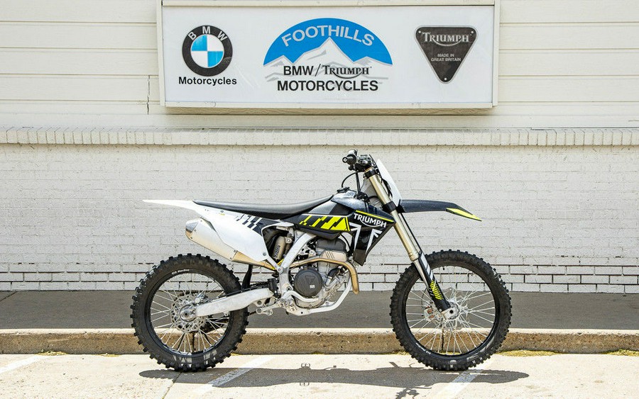 2024 Triumph TF 250-X Racing/Yellow/Black/White