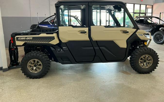 2024 Can-Am Defender MAX Limited HD10 Desert Tan & Timeless Bl