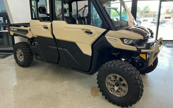 2024 Can-Am Defender MAX Limited HD10 Desert Tan & Timeless Bl