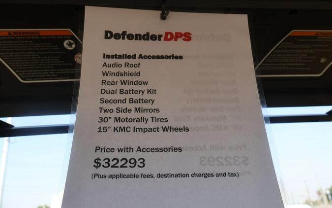 2023 Can-Am Defender DPS HD10