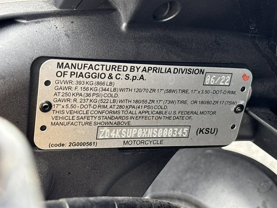 2022 Aprilia® RS 660 Limited Edition