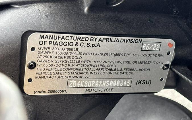 2022 Aprilia® RS 660 Limited Edition