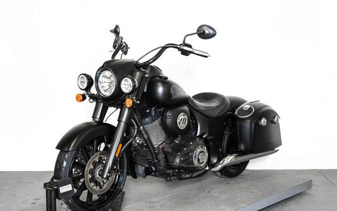 2018 Indian Motorcycle® Springfield® Dark Horse® ABS Thunder Black Smoke