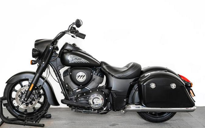 2018 Indian Motorcycle® Springfield® Dark Horse® ABS Thunder Black Smoke