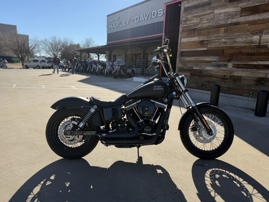 2014 Harley-Davidson® Street Bob® Black Denim