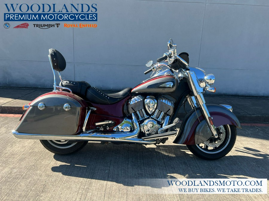 2020 Indian Motorcycle® Springfield® Burgundy Metallic / Titanium Metallic