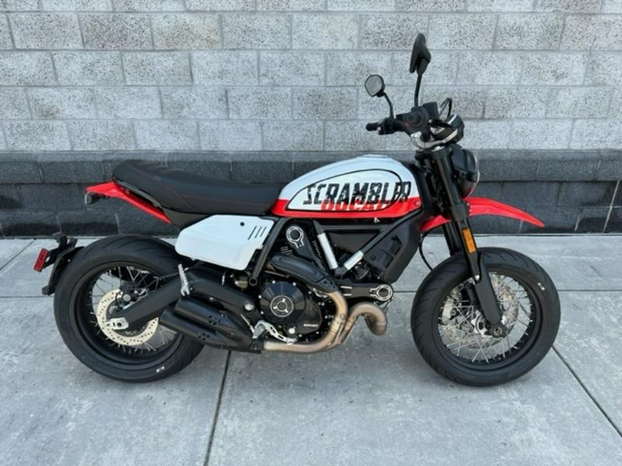 2023 Ducati Scrambler Urban Motard Star White Silk and Ducati GP ’19 Red