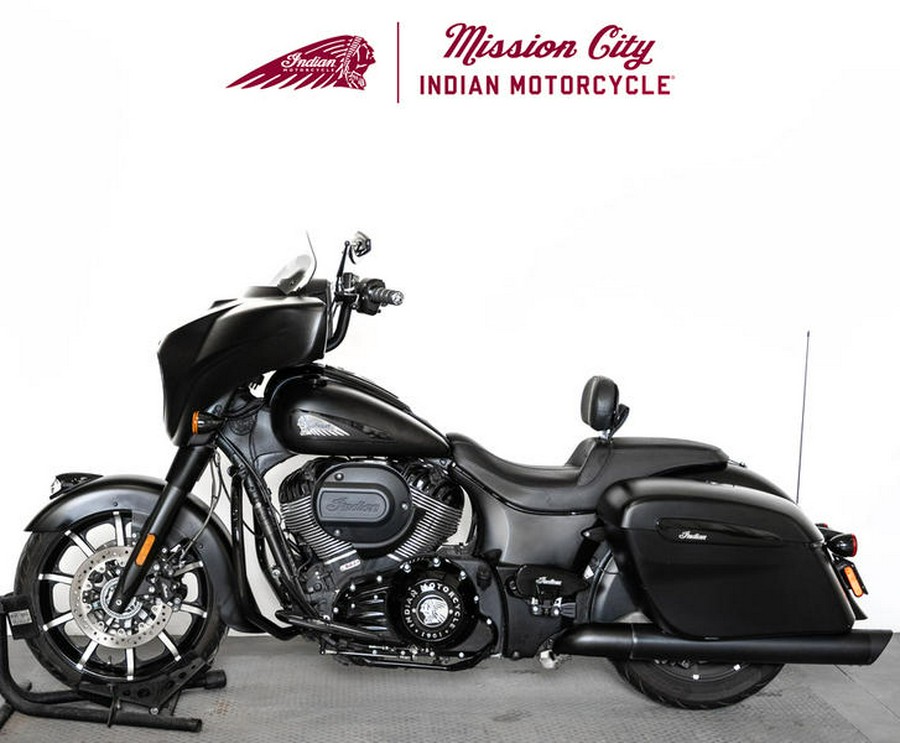 2021 Indian Motorcycle® Chieftain® Dark Horse® Thunder Black Smoke