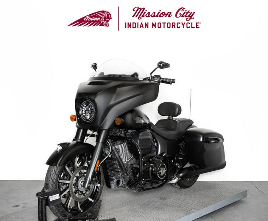 2021 Indian Motorcycle® Chieftain® Dark Horse® Thunder Black Smoke