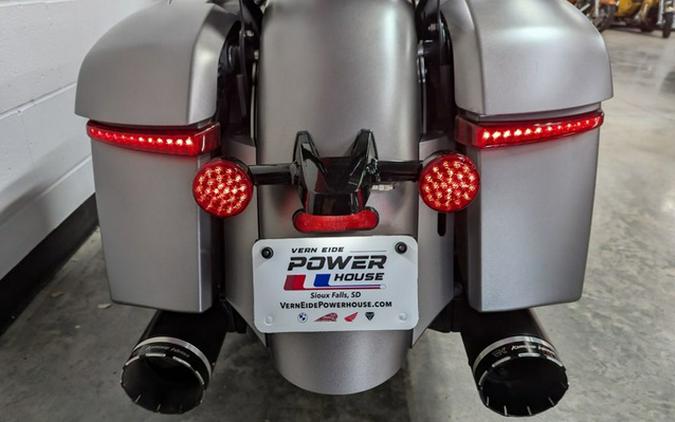 2022 Indian Chieftain Elite Heavy Metal Smoke With Polished B