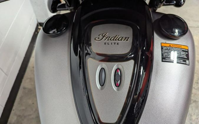 2022 Indian Chieftain Elite Heavy Metal Smoke With Polished B